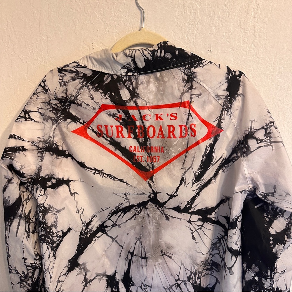 Jack’s Surfboards tie dye windbreaker